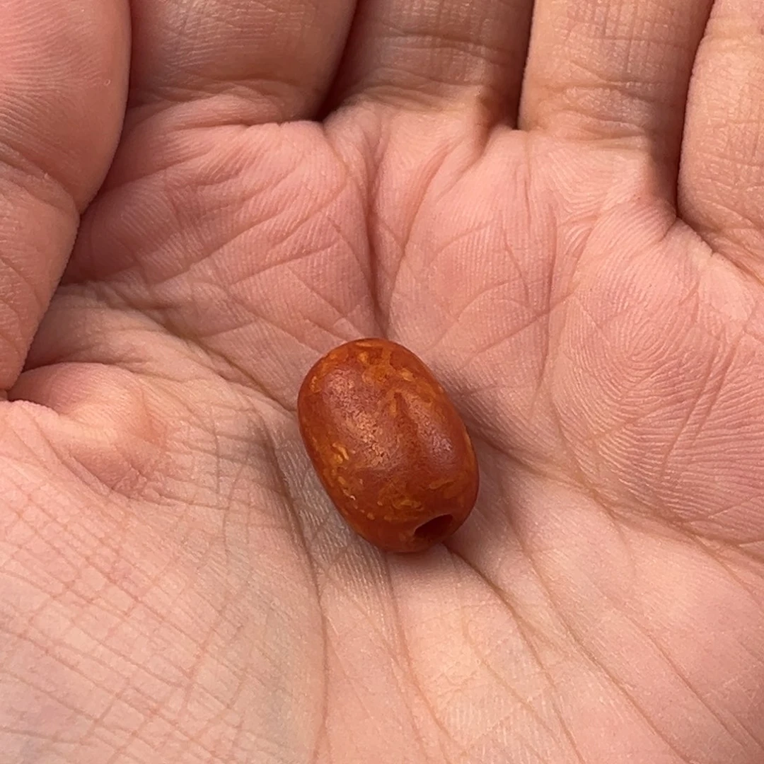 H***己蜜蜡颈饰未镶嵌老蜜蜡