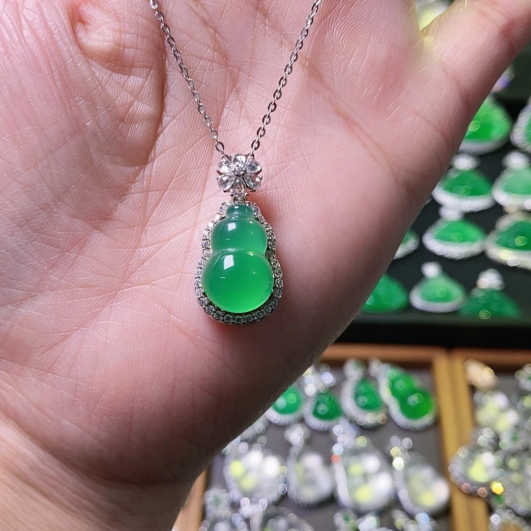 玛瑙/玉髓颈饰银S925镶嵌旭**升