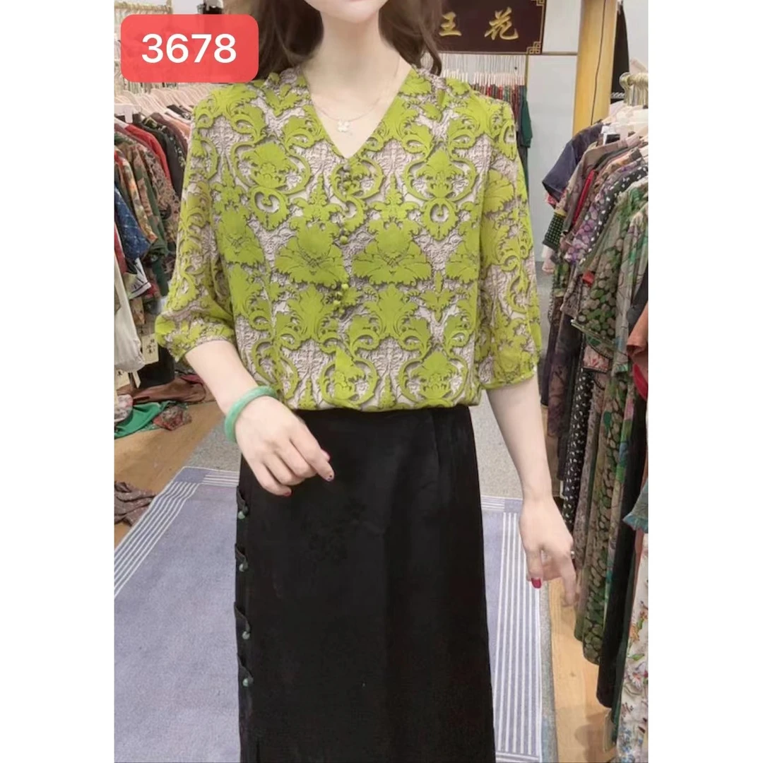3678-34新款舒适时尚小衫