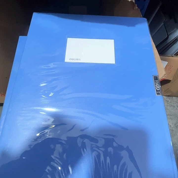 档案盒拍一发二蓝色。