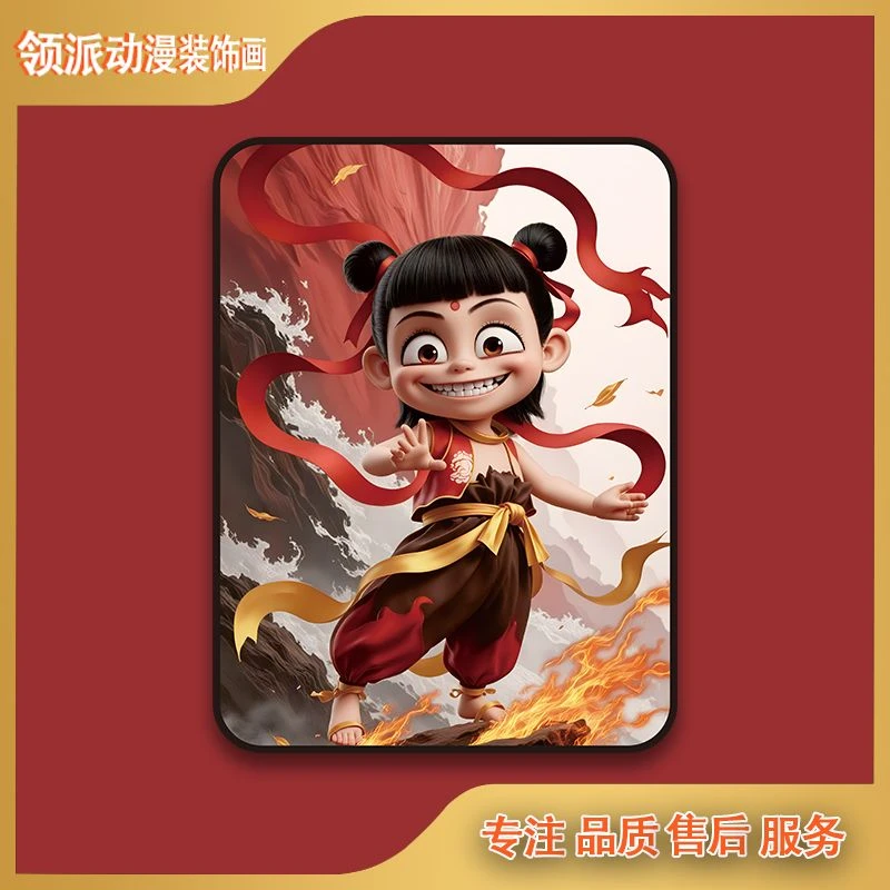 哪吒现代装饰画30*40