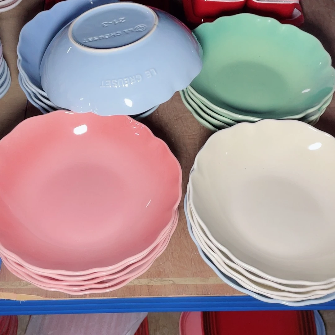 瓷片微瑕陶瓷餐具家用 两个精品