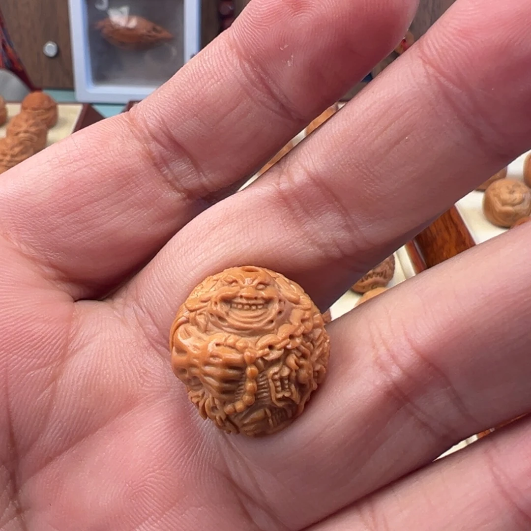 核桃吊坠恶僧系列锁龙僧188