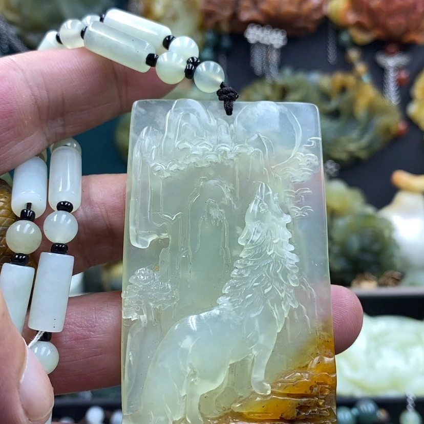 【闪购商品】未镶嵌岫玉吊坠