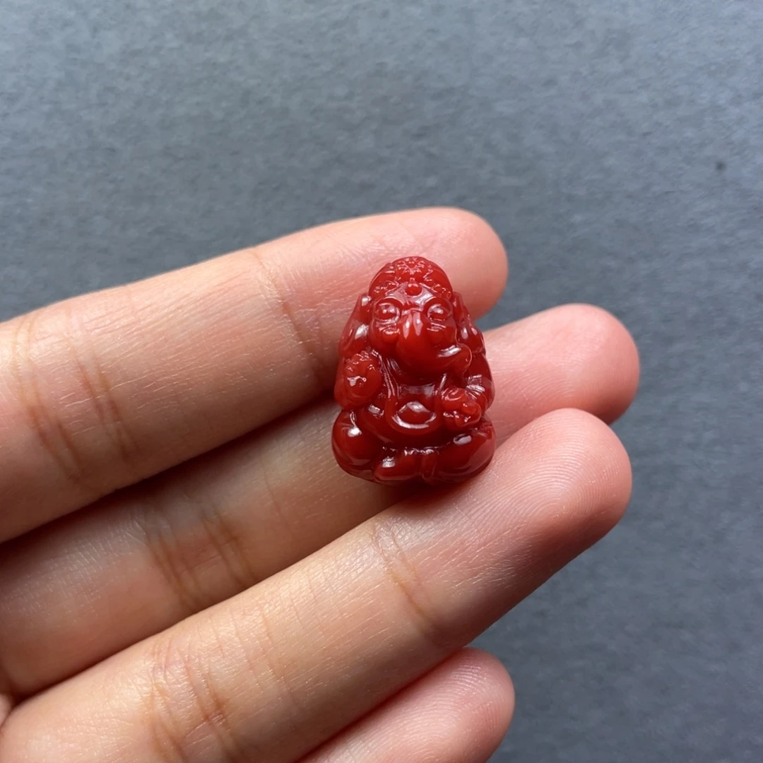 未镶嵌配饰南红玛瑙象神