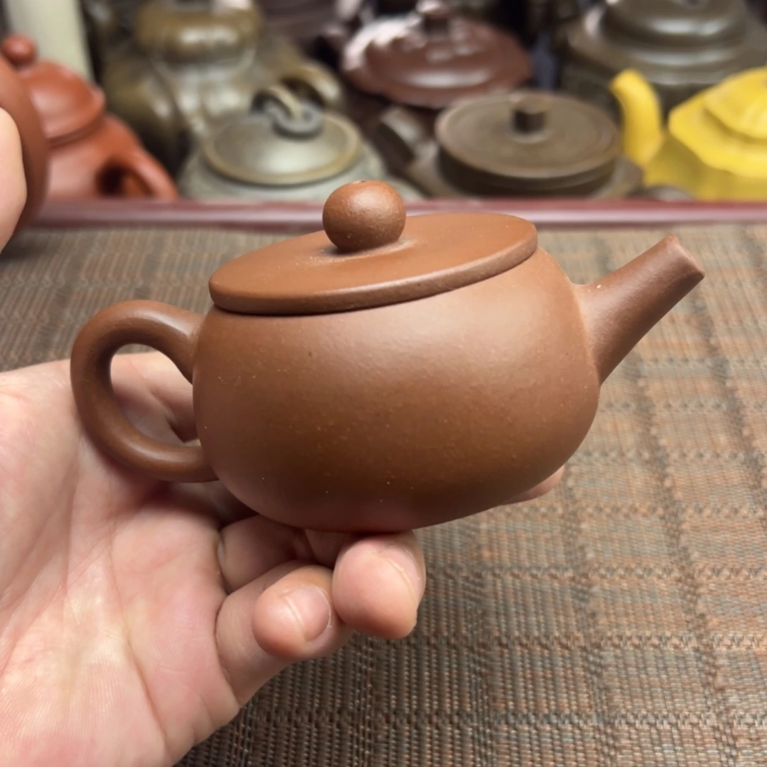 紫砂茶壶宜兴原矿紫砂壶130毫升容量