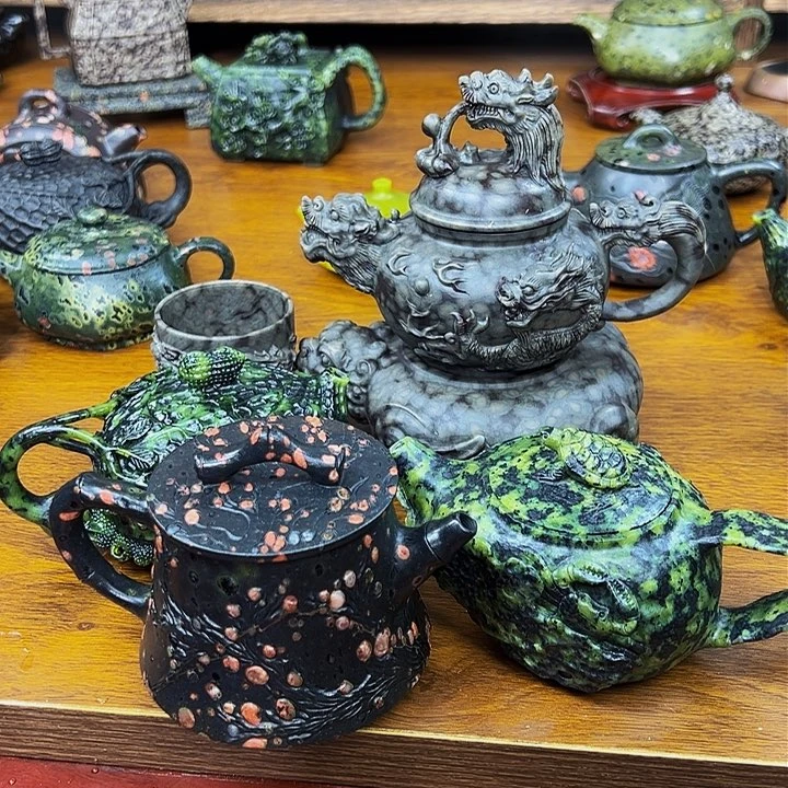 茶空间天然石料原石原石韦*宝