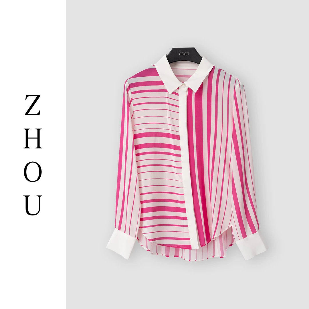 （周哥甄选）玫红色上衣-24394