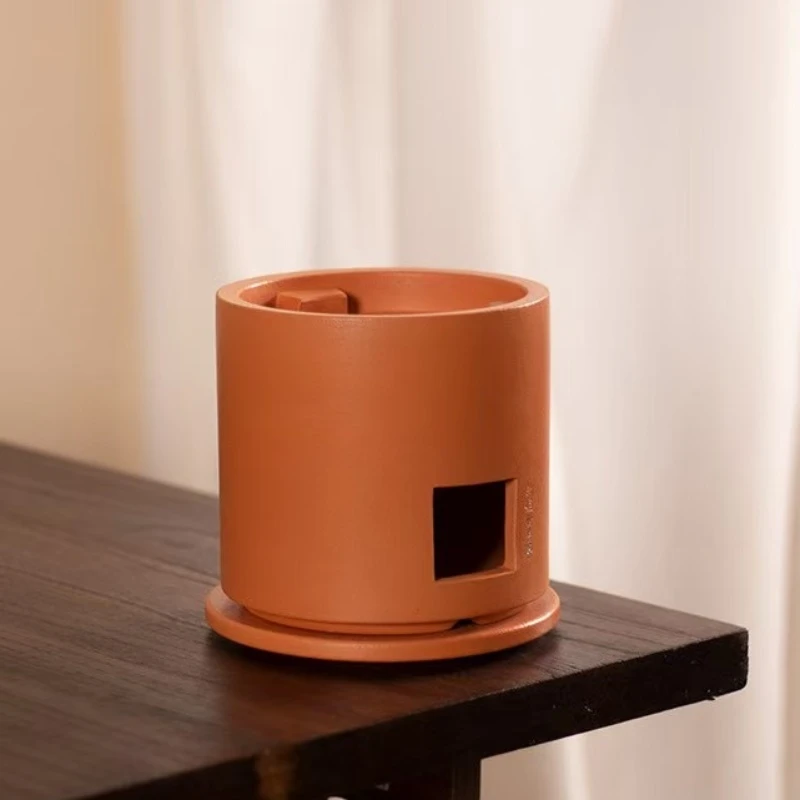 潮州红泥碳炉工夫茶炉家用两用电炉炭炉耐高温明火木炭煮水炉