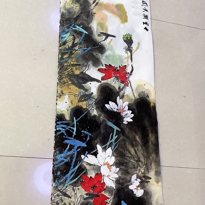 国画张圣敏先生纯手绘作品