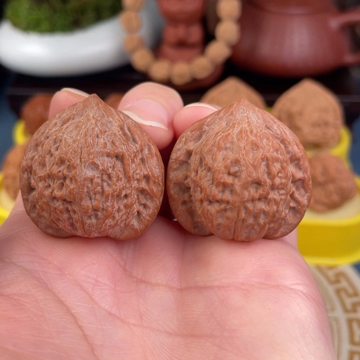 吊坠文玩核桃锦***乐七步沟34