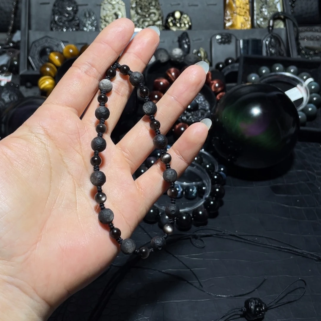 黑曜岩珠宝奇石未镶嵌皮****?