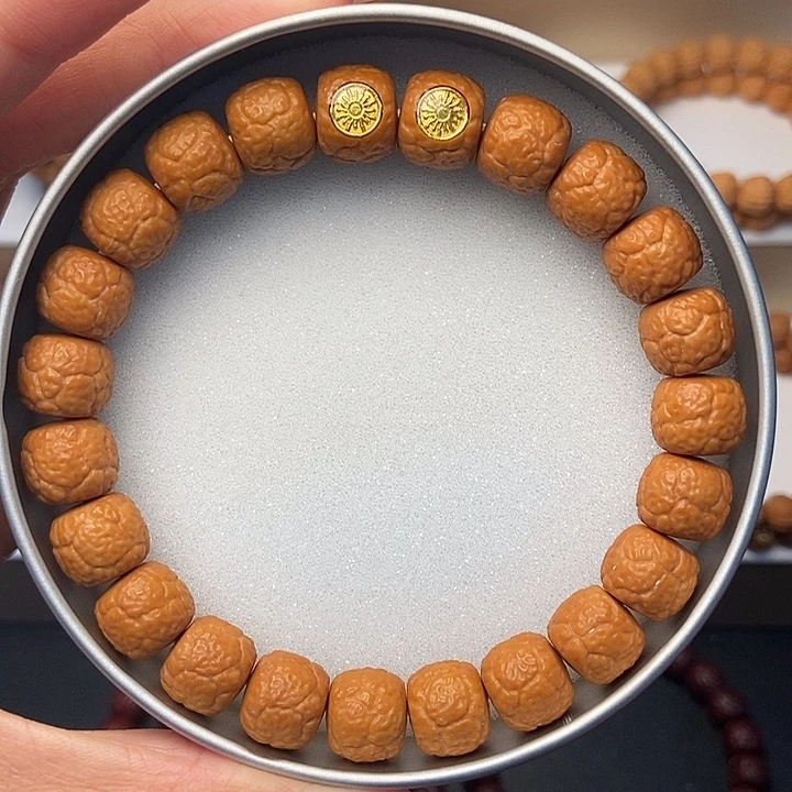 猴头核桃手串全品猴头双标饕餮尺寸11左右