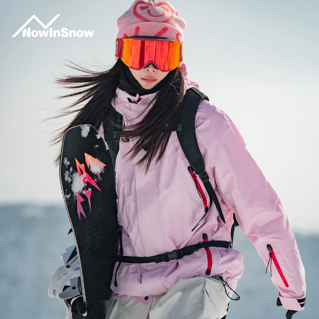 NOWINSNOW专业单双板三合一滑雪服户外防风防水运动登山滑雪衣