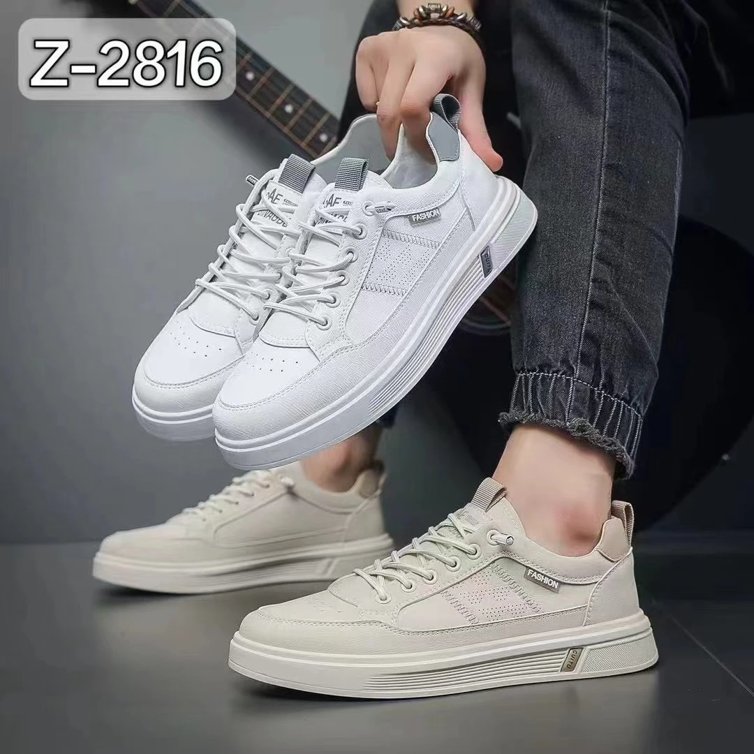 透气拼色休闲耐磨夏季休闲板鞋休闲鞋春季时尚潮流小白鞋男士百搭