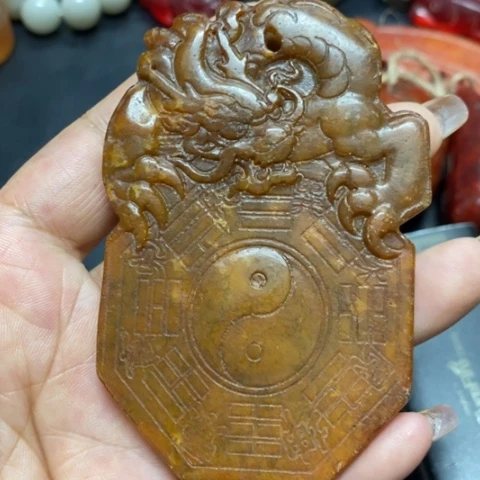 紫金钵盂菩提吊坠