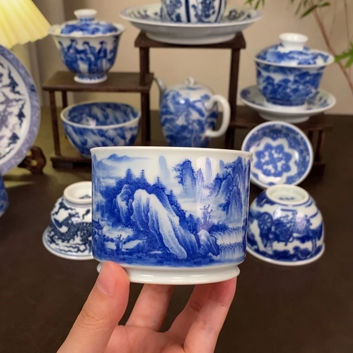景德镇陶瓷手工手绘