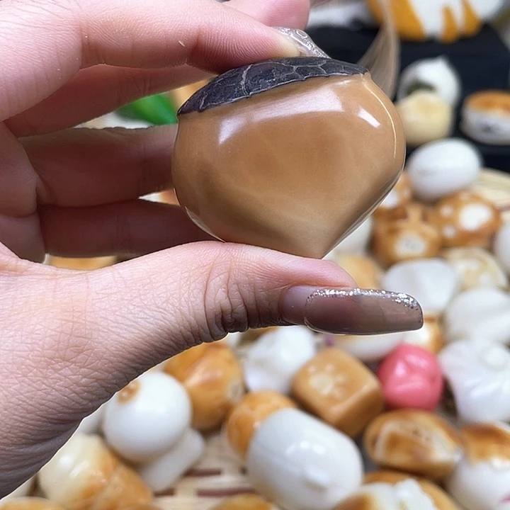 菩提根/象牙果把件5.28.7板栗全品