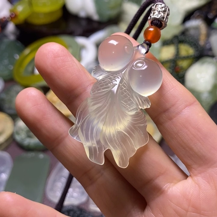 岫玉未镶嵌岫玉颈饰