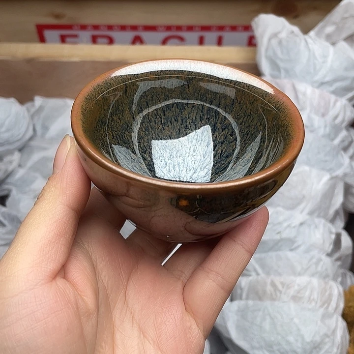 茶盏建窑建盏主人杯