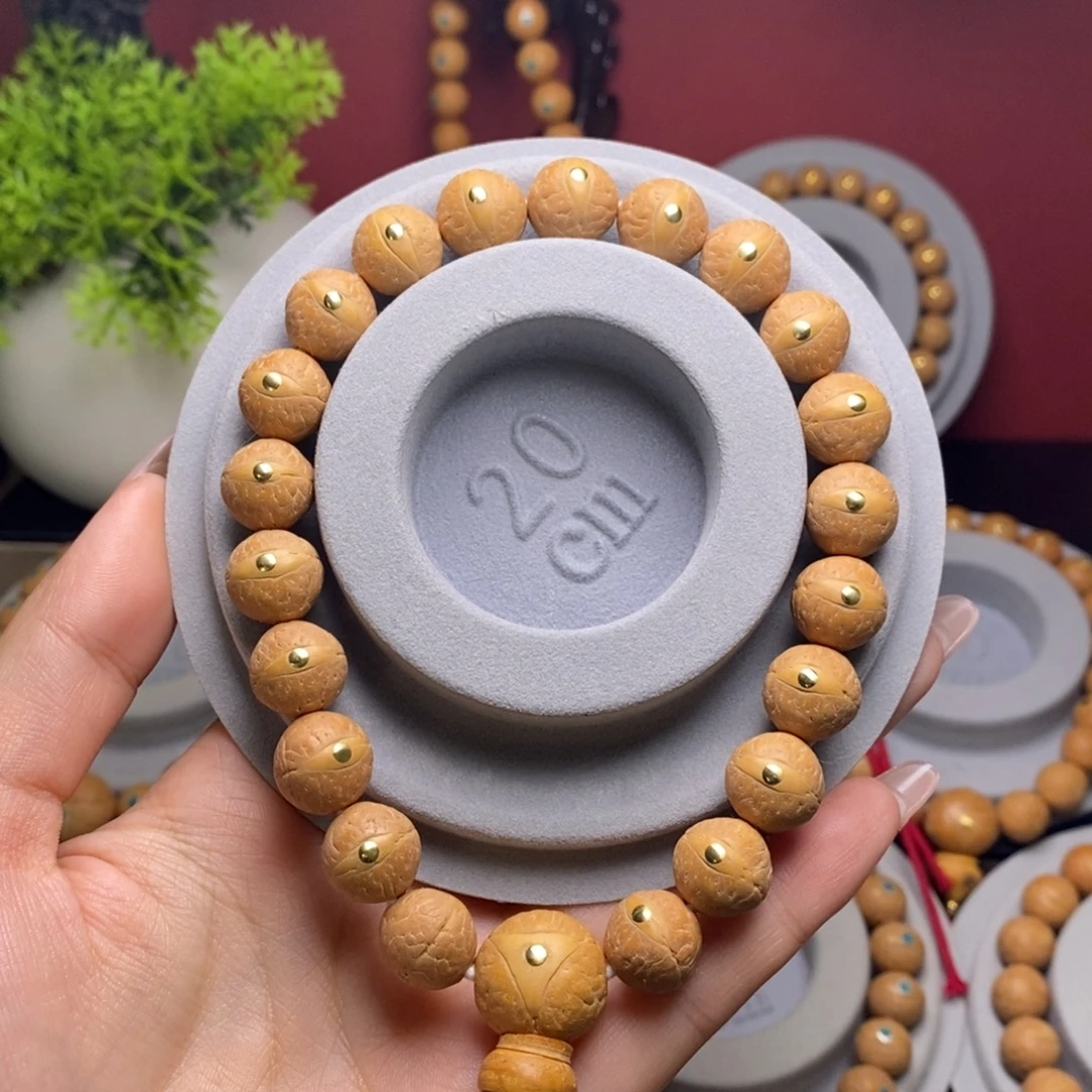 手串凤眼菩提12加铜钉25