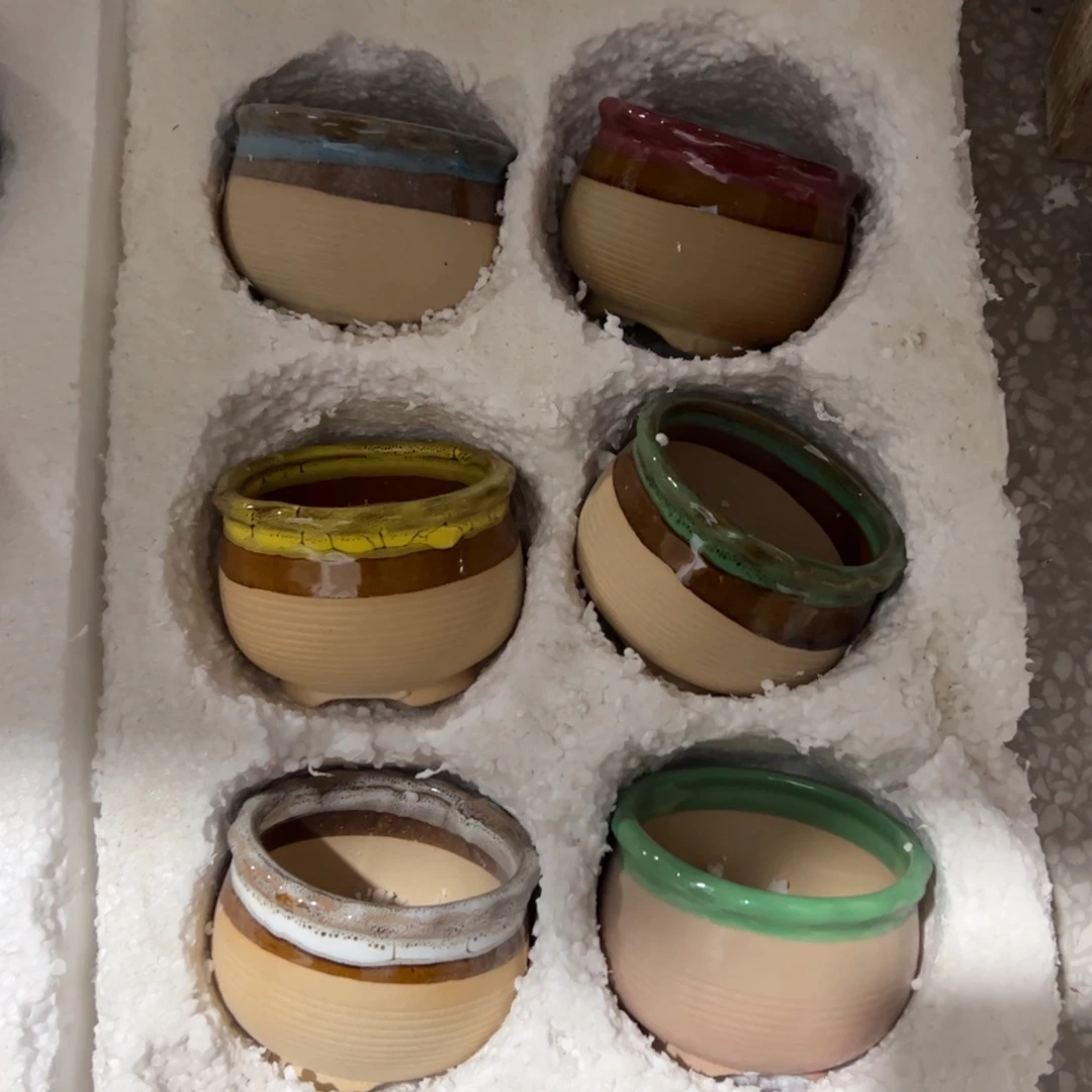 陶瓷多肉小花盆@@1