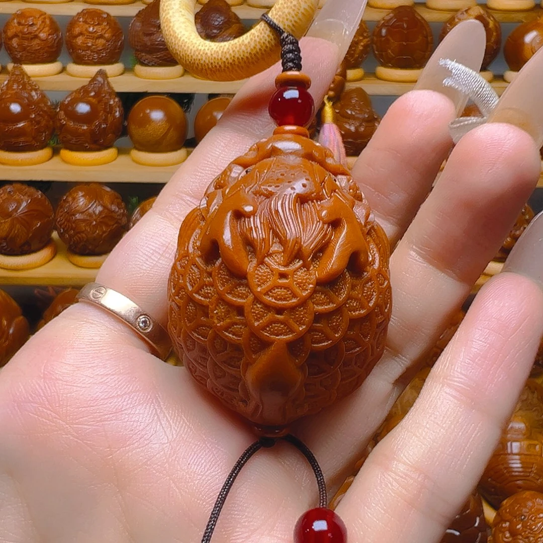 手串/手链橄榄核龙龟一个手把件