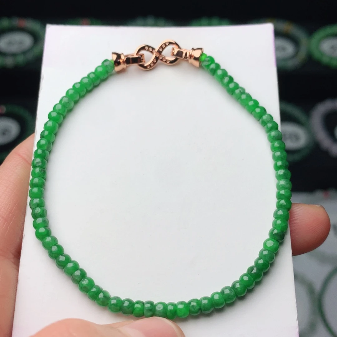 翡翠未镶嵌手链翡翠