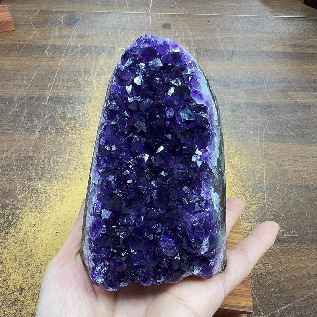 紫晶摆件未镶嵌晶体