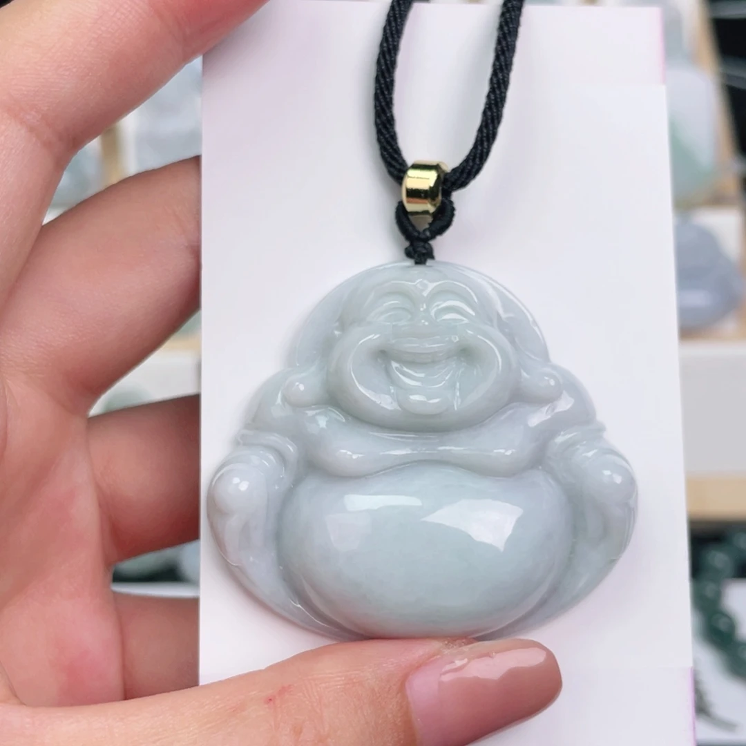 颈饰未镶嵌翡翠佛公