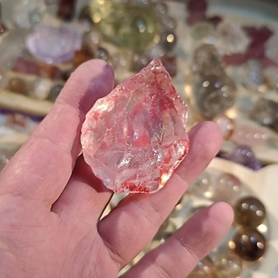 逆****水晶颈饰未镶嵌shuijing