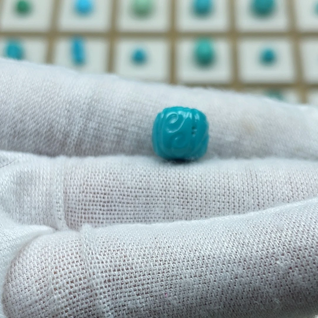 绿松石珠宝奇石未镶嵌流*