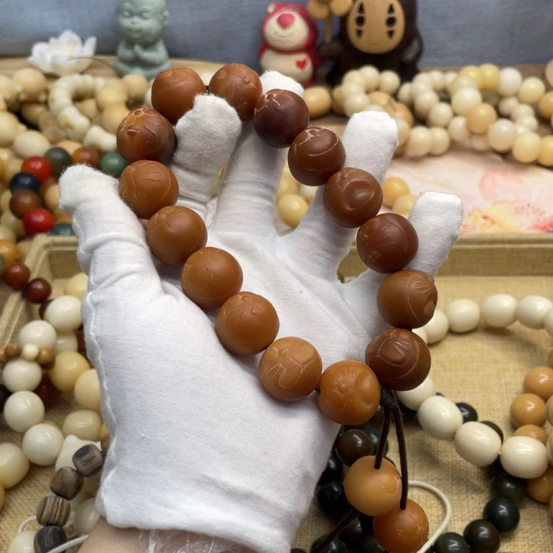 菩提根/象牙果吊坠19+干磨瑕疵落地果哆啦手持321