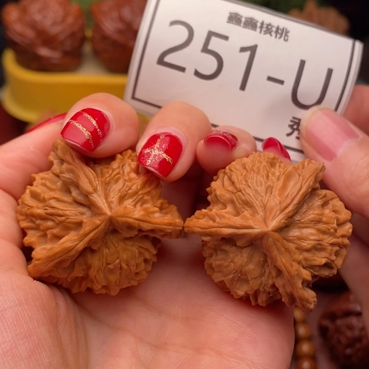 桃核把件盘山奔38……
