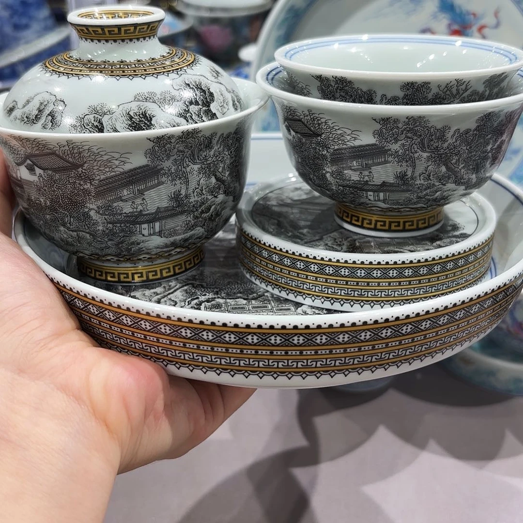 瓷片景德镇瓷器精品展示
