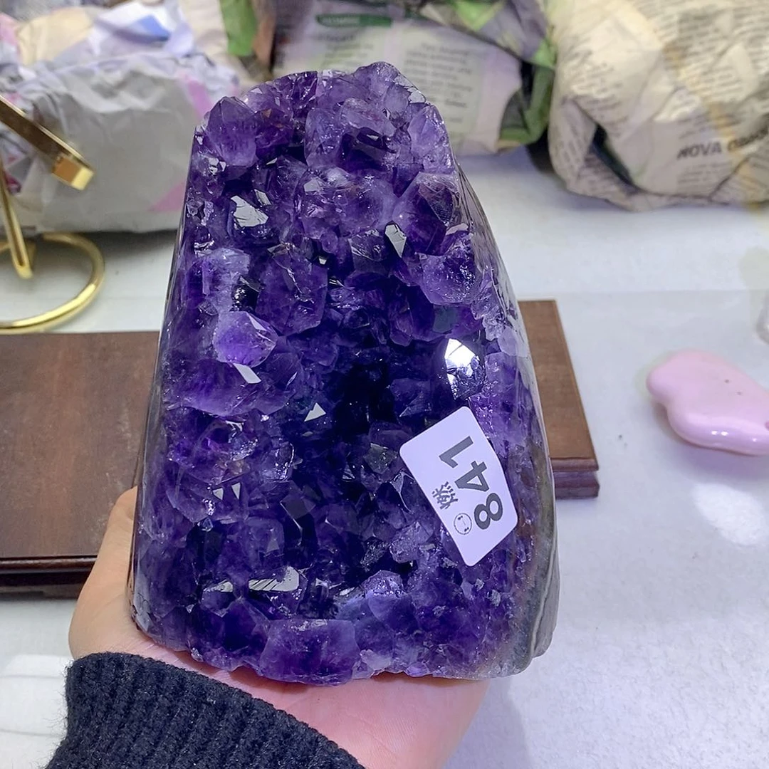 紫晶大型摆件（非配饰）未镶嵌