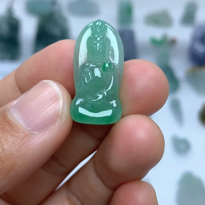 翡翠吊坠(不含链)未镶嵌