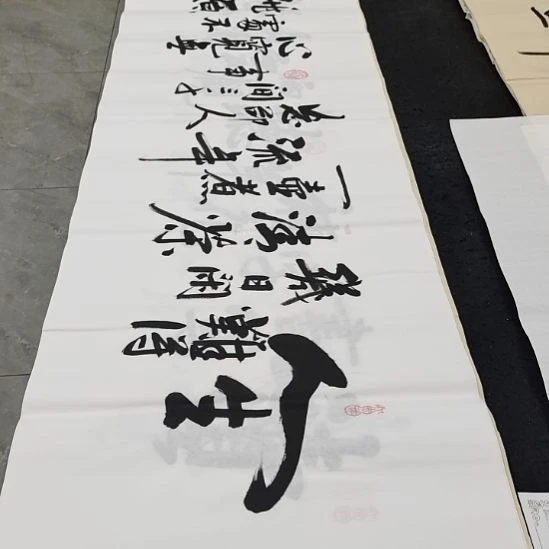翰墨白武坤老师作品一副