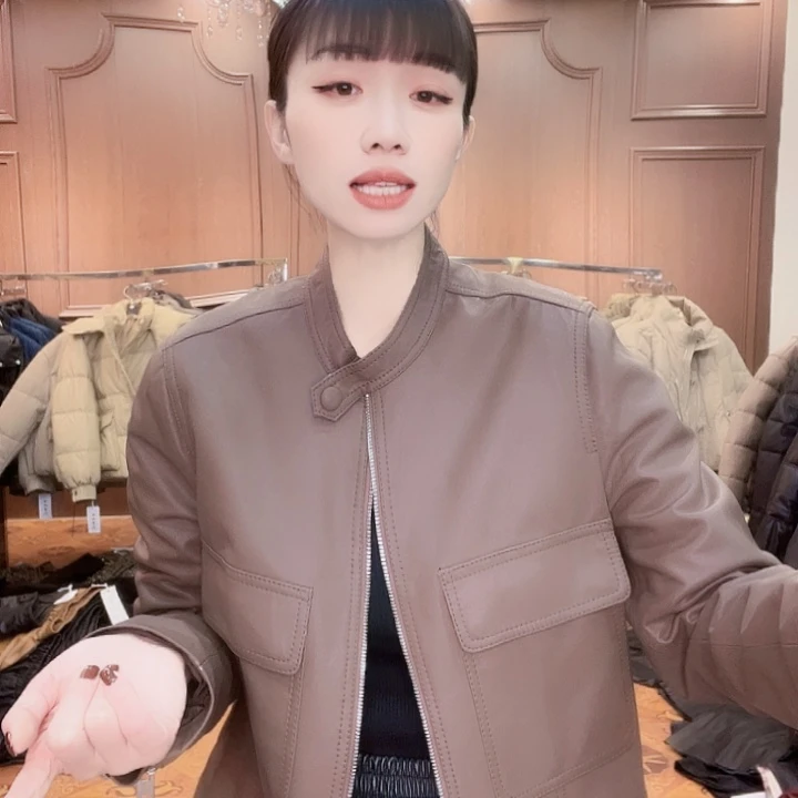 90……110斤皮外套，