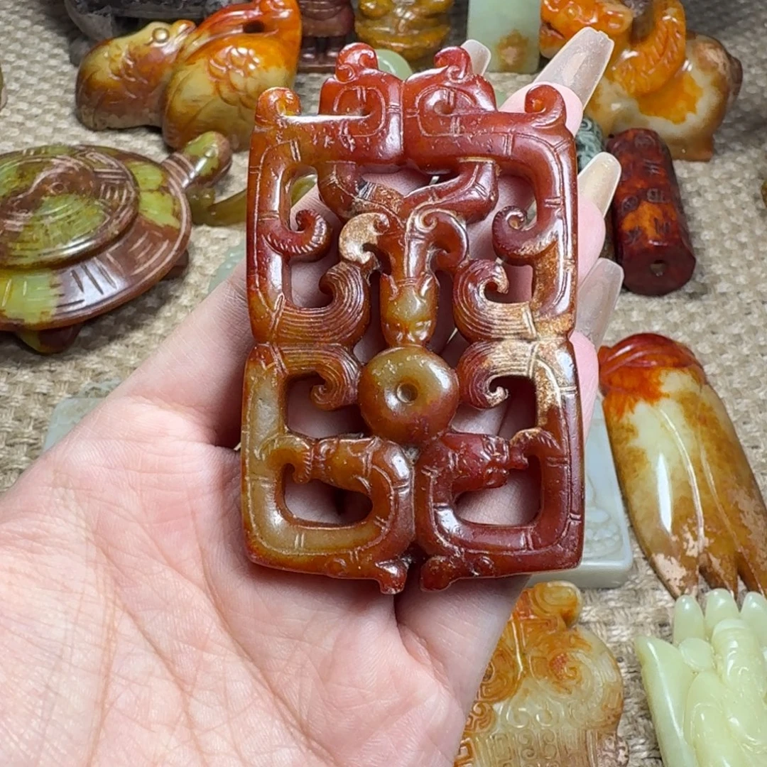 白玉菩提吊坠挂件