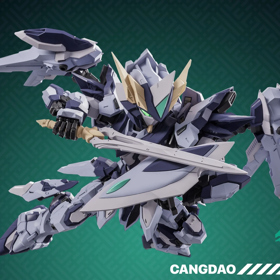 现货 藏道模型 创神TGM-02 天罚 Q版 拼装模型国创机甲