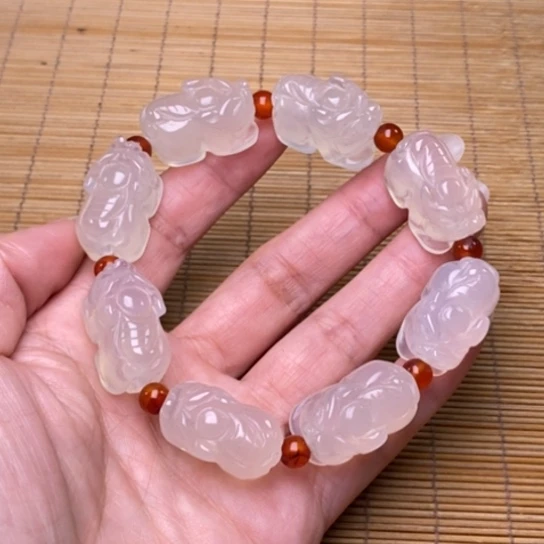 玛瑙/玉髓手链未镶嵌