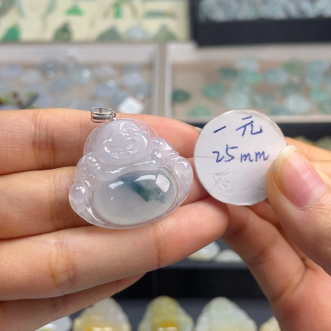 翡翠未镶嵌颈饰大号