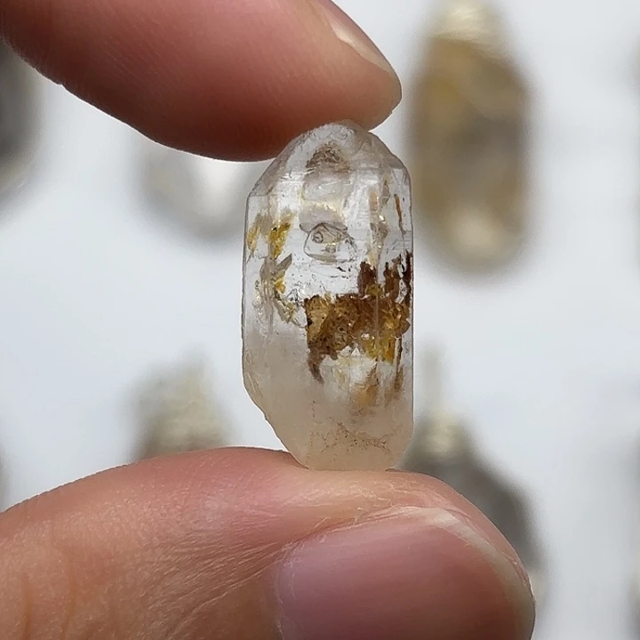 未镶嵌颈饰水晶巴基斯坦油胆闪灵钻21mm+