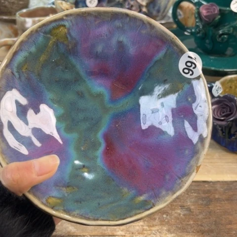 盘熠樹日式手捏餐具茶具