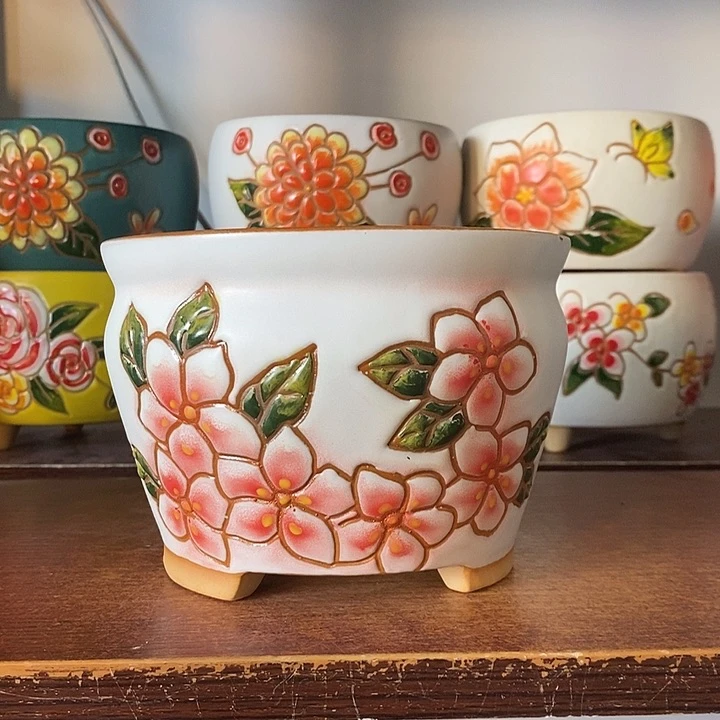 外14内13高10.5左右，纯手工制作，一单包邮