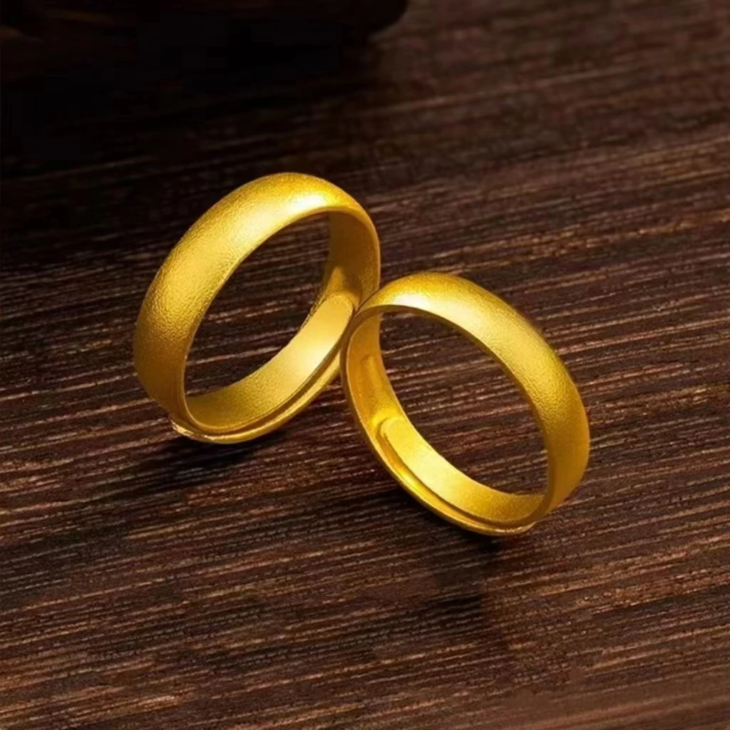 合金戒指 【开口泥鳅背】时尚复古磨砂可调节经典女款男款