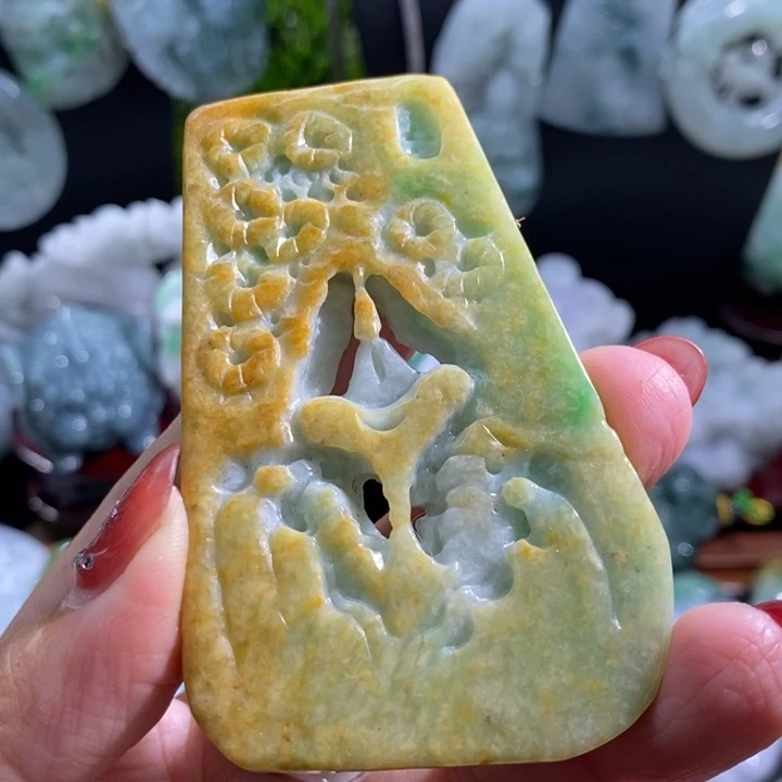 【闪购商品】颈饰未镶嵌翡翠观音