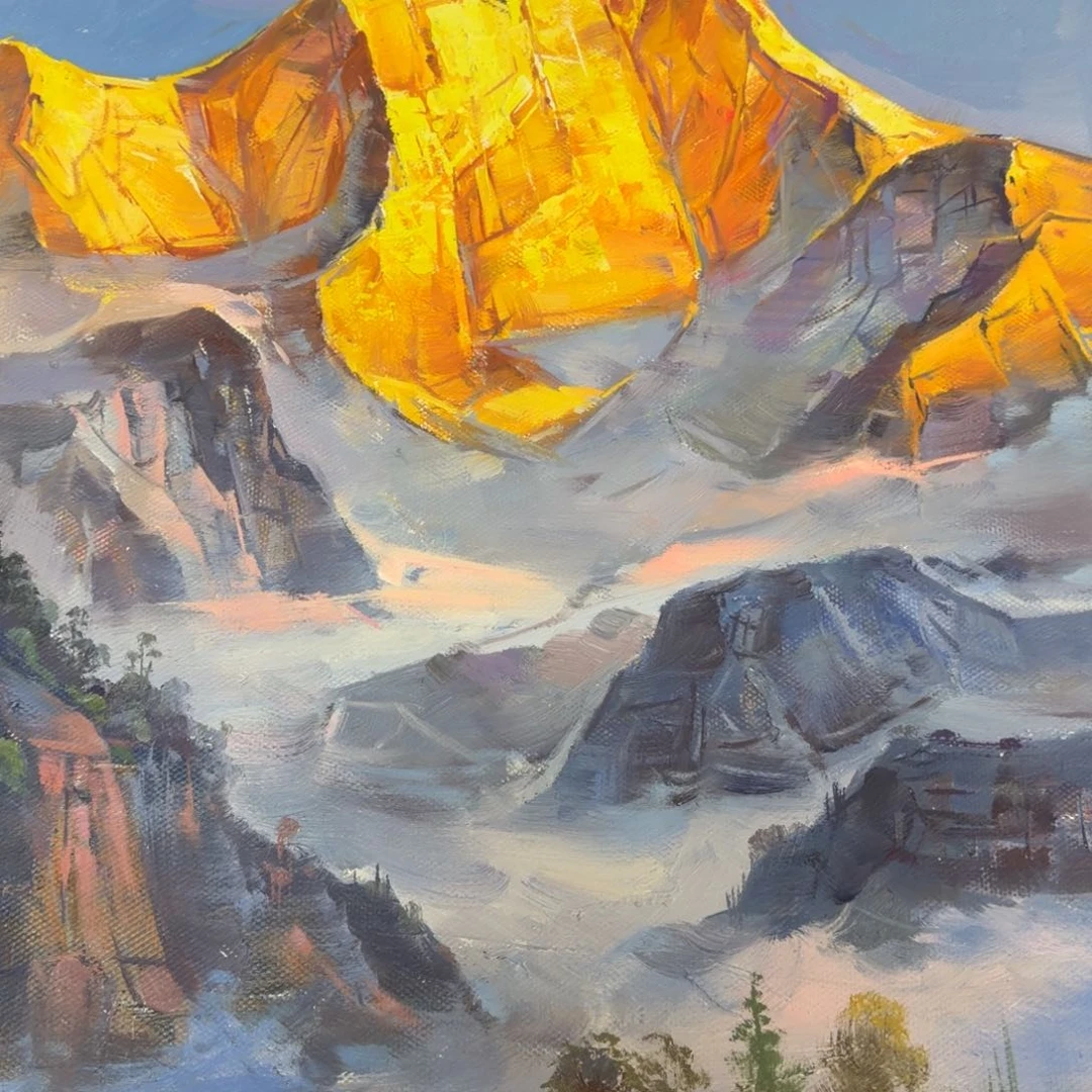 油画在干嘛啊亲爱哒小