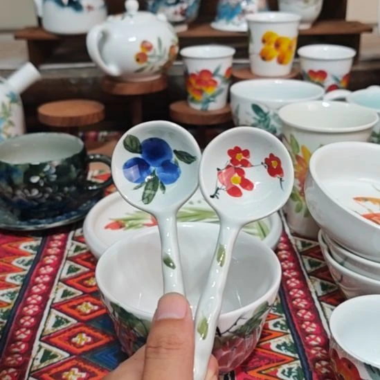 摆件瓷片景德镇高端陶瓷